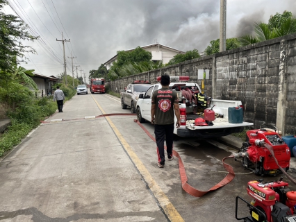 ไฟล์แนบ กปภ.สาขาสมุทรสาคร (พ) สนับสนุนการระงับเหตุเพลิงไหม้โกดังเก็บสินค้า บริษัท ยูเมย์ โลจิสติกส์ จำกัด