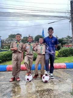 ไฟล์แนบ การประปาส่วนภูมิภาคสาขาสายบุรี  มอบอุปกรณ์กีฬาให้กับโรงเรียนชุมชนบ้านละหารมิตรภาพที่ 113 ตามโครงการ เปลี่ยนขยะเป็นโอกาส