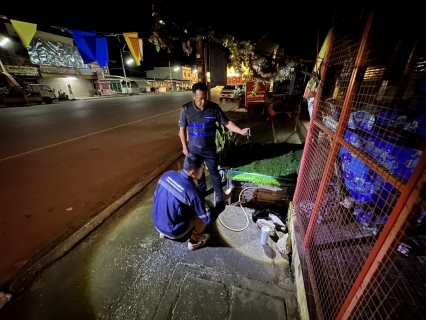 ไฟล์แนบ การประปาส่วนภูมิภาคสาขาน้ำพองทำการออกสำรวจหาท่อแตก-รั่ว (Passive control) ในพื้นที่MM01(เขื่อนอุบลรัตน์)