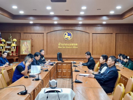 ไฟล์แนบ กปภ.สาขาแม่สอด ลงพื้นที่ตรวจสอบข้อเท็จจริงร่วมกับคณะทำงานในการตรวจสอบการนำเข้าแร่พลวงและการตรวจพบสารโลหะหนักในแม่น้ำเมย