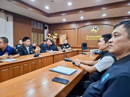 ไฟล์แนบ กปภ.สาขาแม่สอด ลงพื้นที่ตรวจสอบข้อเท็จจริงร่วมกับคณะทำงานในการตรวจสอบการนำเข้าแร่พลวงและการตรวจพบสารโลหะหนักในแม่น้ำเมย