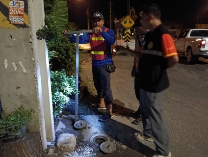 ไฟล์แนบ กปภ.สาขาท่ามะกาลงพื้นที่ ทำ Step Test ค้นหาท่อแตกรั่ว