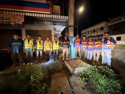 ไฟล์แนบ กปภ.สาขาท่ามะกาลงพื้นที่ ทำ Step Test ค้นหาท่อแตกรั่ว