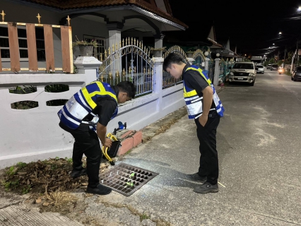 ไฟล์แนบ กปภ.สาขาบ้านฉาง ลงพื้นที่ตรวจสอบท่อแตก-ท่อรั่ว ลดน้ำสูญเสียในพื้นที่