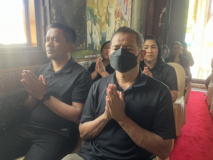 ไฟล์แนบ การประปาส่วนภูมิภาคสาขาประจวบคีรีขันธ์ ร่วมพิธีบำเพ็ญกุศลสวดพระอภิธรรม อุทิศถวายพระราชกุศลแด่สมเด็จพระนางเจ้าสิริกิติ์ พระบรมราชินีนาถ พระบรมราชชนนีพันปีหลวง ณ วัดเกาะหลัก พระอารามหลวง อำเภอเมืองประจวบคีรีขันธ์