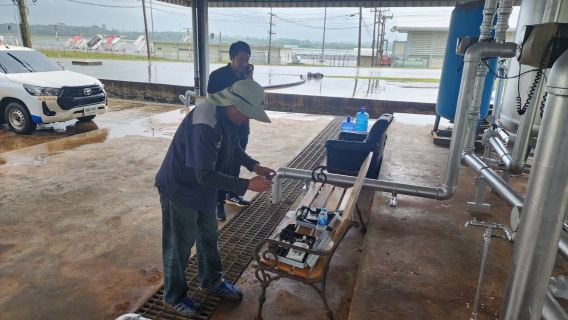 ไฟล์แนบ กปภ.สาขากระบี่ ลงพื้นที่ตรวจสอบคุณภาพน้ำให้กับ ท่าอากาศยานนานาชาติจังหวัดกระบี่  ตำบลกระบี่น้อย อำเภอเมืองกระบี่ จังหวัดกระบี่ ดำเนินโครงการจัดการน้ำสะอาด (Water Safety Plan : WSP) อย่างต่อเนื่อง ควบคุมคุณภาพน้ำประปาให้เป็นไปตามเกณฑ์มาตรฐาน 