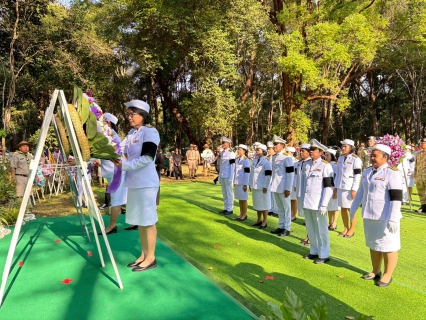 ไฟล์แนบ กปภ.สาขาตราดเข้าร่วมพิธีวางพวงมาลาถวายราชสักการะเบื้องหน้า พระบรมราชานุสาวรีย์ พระบาทสมเด็จพระมงกุฎเกล้าเจ้าอยู่หัว เนื่องในโอกาสวันคล้ายวันสวรรคต (วันวชิราวุธ) ครบ 100 ปี 25 พฤศจิกายน 2568