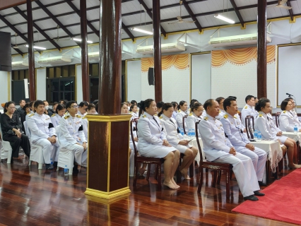 ไฟล์แนบ กปภ.สาขาธัญบุรี และ กปภ.สาขารังสิต(พ) ร่วมเป็นเจ้าภาพพร้อมมอบน้ำดื่มตราสัญลักษณ์ กปภ. ในพิธีบำเพ็ญกุศลสวดพระอภิธรรม ถวายเป็นพระราชกุศลสมเด็จพระนางเจ้าสิริกิติ์ พระบรมราชินีนาถ พระบรมราชชนนีพันปีหลวง