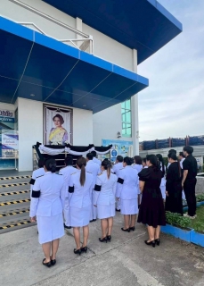 ไฟล์แนบ คณะผู้บริหารและพนักงานในสังกัด กปภ.สาขาธัญบุรี ร่วมลงนามถวายความอาลัย สมเด็จพระพันปีหลวง