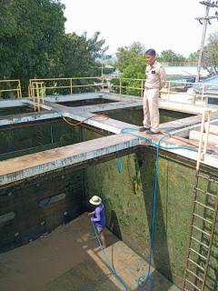 ไฟล์แนบ กปภ.สาขากาญจนบุรี ทำกิจกรรมล้างถังตกตะกอน โรงกรองน้ำขนาด 160 ลบ.ม./ชม. สถานีผลิตน้ำแม่ข่ายกาญจนบุรี