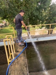 ไฟล์แนบ กปภ.สาขากาญจนบุรี ทำกิจกรรมล้างถังตกตะกอน โรงกรองน้ำขนาด 160 ลบ.ม./ชม. สถานีผลิตน้ำแม่ข่ายกาญจนบุรี