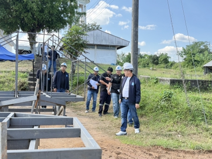 ไฟล์แนบ กปภ.ข.7 สัญจร ลงพื้นที่ตรวจเยี่ยมสถานีผลิตน้ำทรายขาว  กปภ.สาขาวังสะพุง จ.เลย