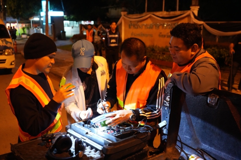 ไฟล์แนบ กปภ.ข.7 ร่วมกับ กลุ่มภาคีผีตาโขน ระดมทีมเดินสำรวจหาท่อแตกรั่ว พื้นที่ กปภ.สาขา เชียงคาน 