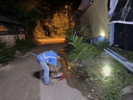 ไฟล์แนบ กปภ.สาขาหลังสวน ออกสำรวจหาท่อแตก-ท่อรั่ว และดำเนินการปรับPRV เพื่อลดน้ำสูญเสียของแม่ข่ายหลังสวน ในพื้นที่ DMA-06-01 ครัวสมหวัง ต.ปากน้ำ อ.หลังสวน จ.ชุมพร