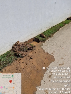 ไฟล์แนบ การประปาส่วนภูมิภาคสาขาภูเก็ต ลงพื้นที่สำรวจหาท่อแตกท่อรั่วเชิงรุก (ALC) บริเวณซอยนายะ 1 ต.ราไวย์ อ.เมือง  จ.ภูเก็ต 