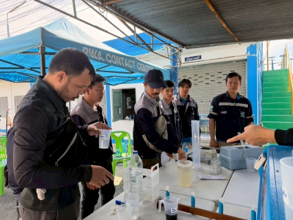 ไฟล์แนบ จัดการอบรมหลักสูตรการผลิตและควบคุมคุณภาพน้ำ พร้อมเรียนรู้ระบบบริหารจัดการน้ำสูญเสีย กปภ. ตามโครงการ On The Job Training (OJT)