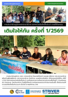 ไฟล์แนบ กปภ.สาขานราธิวาส ออกหน่วยรับติดตั้งประปา ภายใต้กิจกรรมเติมใจให้กัน ครั้งที่ 1/2569