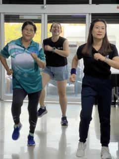 ไฟล์แนบ กปภ.สาขานครปฐม จัดกิจกรรมออกกำลังกาย เต้นหนีโรค โยกหนีหมอ ส่งเสริมสุขภาพ Sports Day x PWA  "ปลอดโรค ปลอดภัย กายใจเป็นสุข" ครั้งที่ 2