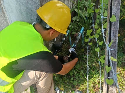ไฟล์แนบ กปภ.สาขาระนอง ลงพื้นที่ตรวจวัดแรงดันน้ำ ตามโครงการ ผู้ใช้น้ำมั่นใจ กปภ.เช็คชัวร์