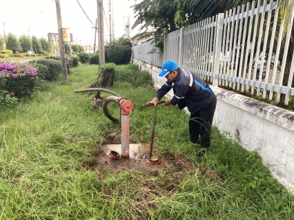 ไฟล์แนบ กปภ.สาขาภูเก็ต นำทีมลงพื้นที่ บริเวณท่าอากาศยานนานาชาติภูเก็ต อำเถอถลาง จังหวัดภูเก็ต ดำเนินการระบายตะกอนในเส้นท่อจ่ายน้ำ (Blow off)