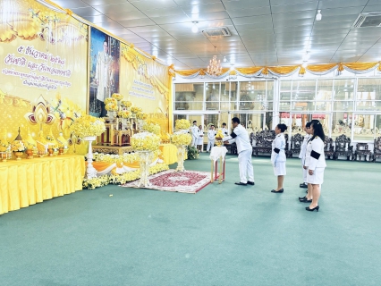 ไฟล์แนบ กปภ.สาขาสามพราน ร่วมพิธีวางพานพุ่มและเจริญพระพุทธมนต์ 5 ธันวาคม 2568