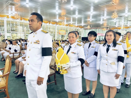 ไฟล์แนบ กปภ.สาขาสามพราน ร่วมพิธีวางพานพุ่มและเจริญพระพุทธมนต์ 5 ธันวาคม 2568