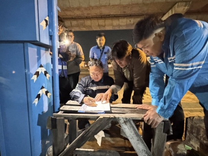 ไฟล์แนบ กปภ.สาขาสมุทรสาคร (พ) ลงพื้นที่ดำเนินการ Step Test ค้นหาท่อแตกท่อรั่ว บริเวณ DMA-32 เคหะท่าจีน