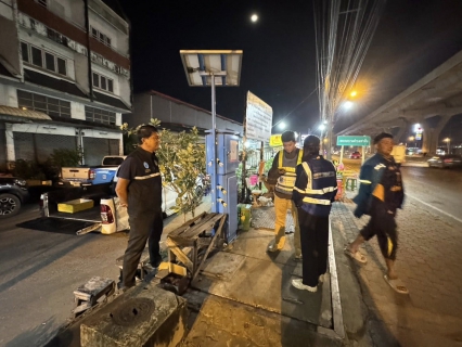 ไฟล์แนบ กปภ.สาขาสมุทรสาคร (พ) ลงพื้นที่ดำเนินการ Step Test ค้นหาท่อแตกท่อรั่ว บริเวณ DMA-32 เคหะท่าจีน