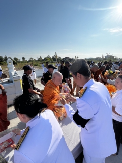 ไฟล์แนบ กปภ.สาขานราธิวาส ร่วมพิธีเจริญพระพุทธมนต์ทำบุญตักบาตร และพิธีวางพานพุ่มดอกไม้ถวายราชสักการะ ถวายพระราชกุศล เนื่องในวันคล้ายวันพระบรมราชสมภพพระบาทสมเด็จพระบรมชนกาธิเบศร มหาภูมิพลอดุลยเดชมหาราช บรมนาถบพิตร วันชาติ และ วันพ่อแห่งชาติ 5 ธันวาคม 2568