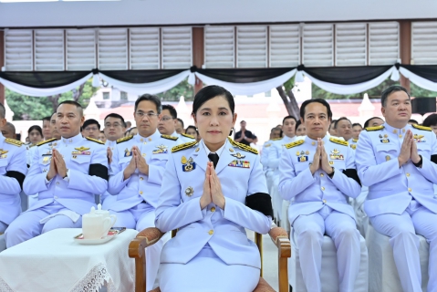 ไฟล์แนบ กปภ.สาขาสาขานครปฐม ร่วมพิธีทำบุญตักบาตร และ พิธีวางพานพุ่มดอกไม้ เนื่องในวันคล้ายวันพระบรมราชสมภพ พระบาทสมเด็จพระบรมชนกาธิเบศร มหาภูมิพลอดุลยเดชมหาราช บรมนาถบพิตร วันชาติ และวันพ่อแห่งชาติ ประจำปี 2568