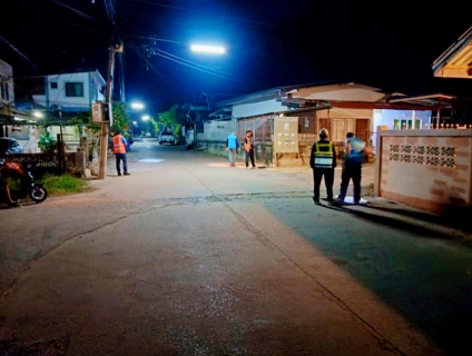 ไฟล์แนบ การประปาส่วนภูมิภาคสาขาบ้านไผ่ ทำการออกสำรวจหาท่อแตกรั่ว โดยวิธี Passive Control 