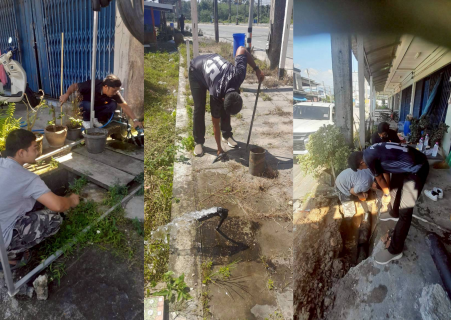 ไฟล์แนบ กปภ.สาขาเวียงสระ ลงพื้นที่หาท่อรั่ว DMA 01-03 ธนาคารกรุงเทพ อ.เวียงสระ จ.สุราษฎร์ธานี