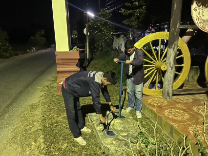 ไฟล์แนบ การประปาส่วนภูมิภาคสาขาเพชรบุรี ดำเนินกิจกรรม Step Test ค้นหาท่อแตกรั่ว พื้นที่ที่มีน้ำสูญเสียสูง