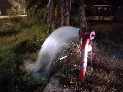 ไฟล์แนบ การประปาส่วนภูมิภาคสาขาเพชรบุรี ดำเนินกิจกรรม Step Test ค้นหาท่อแตกรั่ว พื้นที่ที่มีน้ำสูญเสียสูง