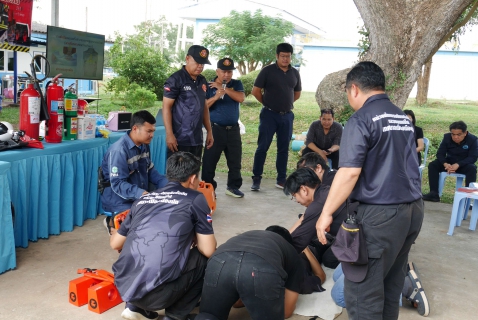 ไฟล์แนบ กปภ.สาขาปักธงชัย ดำเนินการตามกฎกระทรวง จัดฝึกอบรมหลักสูตร "การดับเพลิงขั้นต้นและการฝึกอพยพหนีไฟ พ.ศ.2568"