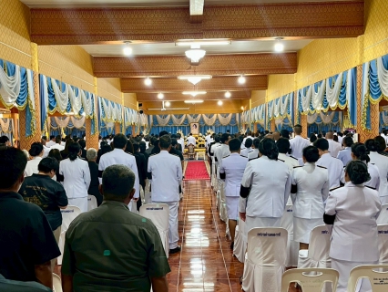 ไฟล์แนบ การประปาส่วนภูมิภาคสาขาประจวบคีรีขันธ์ ร่วมพิธีบำเพ็ญกุศลปัญญาสมวาร (50 วัน) ถวายเป็นพระราชกุศลสมเด็จพระนางเจ้าสิริกิติ์ พระบรมราชินีนาถ พระบรมราชชนนีพันปีหลวง ณ วัดคลองวาฬ พระอารามหลวง