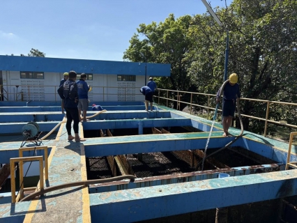 ไฟล์แนบ การประปาส่วนภูมิภาคสาขาบ้านไผ่ ดำเนินการล้างถังตกตะกอน ภายใต้โครงการ บริหารจัดการน้ำสะอาด Water Safety Plan ณ สถานีผลิตน้ำทุ่งมน อ.บ้านไผ่ จ.ขอนแก่น