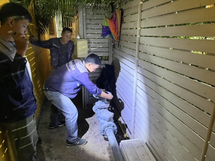 ไฟล์แนบ การประปาส่วนภูมิภาคสาขาเพชรบุรี ดำเนินกิจกรรม Step Test ค้นหาท่อแตกรั่ว พื้นที่ที่มีน้ำสูญเสียสูง