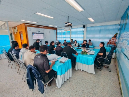 ไฟล์แนบ กปภ.สาขาปราณบุรี จัดกิจกรรมMorning Talk ประจำเดือนธันวาคม 2568 ตามแผนกิจกรรมสร้างระบบและส่งเสริมความผูกพัน ตามยุทธศาสตร์ พร้อมคัดเลือกดาวเด่นประจำไตรมาส 1/2569