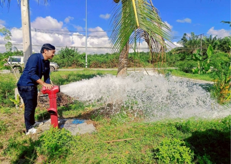 ไฟล์แนบ การประปาส่วนภูมิภาคสาขาเวียงสระ ลงพื้นที่เพื่อพบปะลูกค้า ภายใต้กิจกรรม "เติมใจให้กัน ครั้งที่ 1/2569" ให้กับลูกค้าพื้นที่อำเภอพระแสง จังหวัดสุราษฎร์ธานี