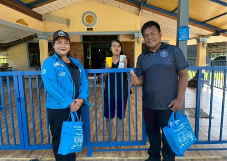 ไฟล์แนบ การประปาส่วนภูมิภาคสาขาเวียงสระ ลงพื้นที่เพื่อพบปะลูกค้า ภายใต้กิจกรรม "เติมใจให้กัน ครั้งที่ 1/2569" ให้กับลูกค้าพื้นที่อำเภอพระแสง จังหวัดสุราษฎร์ธานี