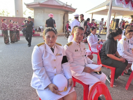 ไฟล์แนบ การประปาส่วนภูมิภาคสาขาชุมพรร่วมกิจกรรม ร่วมกับจังหวัดชุมพร ในพิธีวางพานพุ่มถวายสักการะเสด็จในกรมหลวงชุมพรฯ เนื่องในวันคล้ายวันประสูติ ประจำปี 2568 
