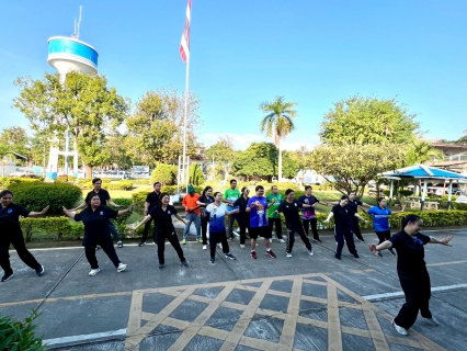 ไฟล์แนบ เมื่อวันพุธที่ 24 ธันวาคม 2568 การประปาส่วนภูมิภาคสาขาลำพน นำโดย       นายศุภกฤษณ์  จันทร์ศุภเสน   ผู้จัดการการประปาส่วนภูมิภาคสาขาลำพูน   หัวหน้างาน พนักงาน-ลูกจ้างในสังกัด  ร่วมกิจกรรม Sport Day เพื่อส่งเสริมสุขภาพ พนักงาน-ลูกจ้าง ให้มีสุขภาพกาย ใจที่ดี