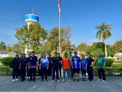 ไฟล์แนบ เมื่อวันพุธที่ 24 ธันวาคม 2568 การประปาส่วนภูมิภาคสาขาลำพน นำโดย       นายศุภกฤษณ์  จันทร์ศุภเสน   ผู้จัดการการประปาส่วนภูมิภาคสาขาลำพูน   หัวหน้างาน พนักงาน-ลูกจ้างในสังกัด  ร่วมกิจกรรม Sport Day เพื่อส่งเสริมสุขภาพ พนักงาน-ลูกจ้าง ให้มีสุขภาพกาย ใจที่ดี