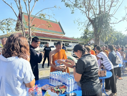 ไฟล์แนบ กปภ.สาขาบางสะพาน เข้าร่วมกิจกรรม "ปันน้ำใจ ให้ความรัก บางสะพานเมืองแห่งความสุข"                         ณ วัดชะม่วง หมู่ 3 ตำบลพงศ์ประศาสน์ อำเภอบางสะพาน จังหวัดประจวบคีรีขันธ์