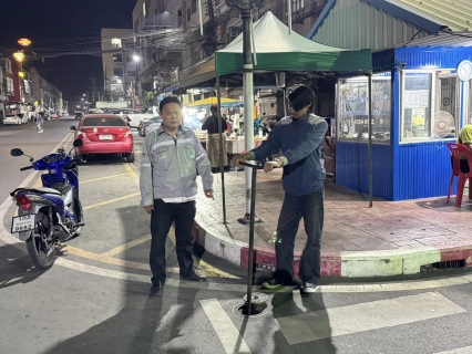 ไฟล์แนบ กปภ.สาขาสมุทรสาคร (พ) ลงพื้นที่ดำเนินการ Step Test ค้นหาท่อแตกท่อรั่ว บริเวณ DMA-32 เคหะท่าจีน