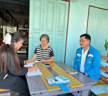 ไฟล์แนบ กปภ.สาขาปราณบุรี จัดกิจกรรมเติมใจให้กัน พร้อมด้วยดำเนินโครงการอาสาดูแลประปาเพื่อปวงชน ลงพื้นที่ออกหน่วยประชาสัมพันธ์เชิงรุก สร้างความเชื่อมั่นด้านคุณภาพ และบริการการแนะนำการชำระค่าน้ำออนไลน์ ณ หมู่ที่ 2 ตำบลปากน้ำปราณ อำเภอปราณบุรี จังหวัดประจวบฯ