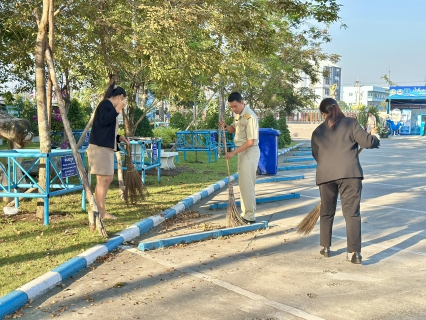 ไฟล์แนบ กปภ.สาขาสมุทรสาคร (พ) จัดกิจกรรมเคารพธงชาติ สวดมนต์ และทำความสะอาดพื้นที่สำนักงาน