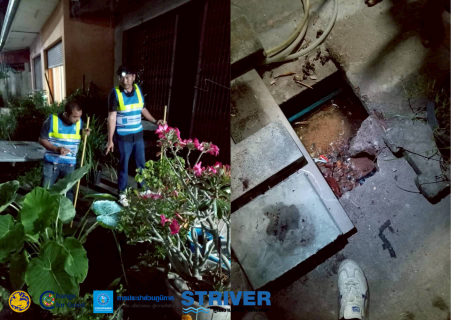 ไฟล์แนบ กปภ.สาขาเวียงสระ ลงพื้นที่หาท่อรั่ว MM-01 โรงกรองน้ำลานเข้ (ท่อส่งน้ำไปเวียงสระ) ในตลาดบ้านส้อง อ.เวียงสระ จ.สุราษฎร์ธานี 