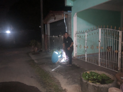 ไฟล์แนบ กปภ.สาขากาญจนดิษฐ์ ลงพื้นที่สำรวจเพื่อค้นหาท่อแตก-รั่ว โดยวิธี Step test ในพื้นที่ MM - 12 พลายวาส บริเวณชุมชนตลาดกาญจนดิษฐ์ ต.กะแดะ อ.กาญจนดิษฐ์ จ.สุราษฎร์ธานี ตามแผนปฏิบัติการลดน้ำสูญเสีย